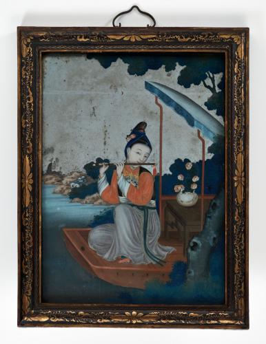 18th Century Chinese reverse paintings