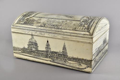 Late 18th Century Anglo Indian ivory veneered box