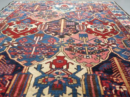 A c.1900 Persian Baktiar rug